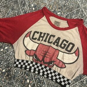 LF vintage Chicago Bulls crop top